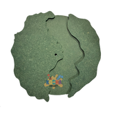 3 Part Geode Clock HDF Base for Resin Art