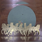 7 Horse Watch Base with Acrylic 7 Horse & Roman Ring (KC1500)