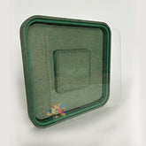 Cavity Clock (Rounded Square Shape) HDF Base with Acrylic Lead for Resin Art