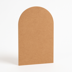Arch MDF Plain Art Base - Ideal For Resin Art and Name Plates DIY Projects