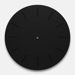 MDF Pre-Primered Black Round Fancy Clock Base - With Grooved Dial - Ideal for Resin DIY Projects (Copy)