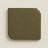 Two Corner Rounded Square HDF Art Base for Resin Art - Ideal For Resin Art And Name Plates DIY Project