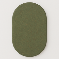 Oval Rectangular HDF Plain Art Base - Ideal For Resin Art and Name Plates DIY Projects