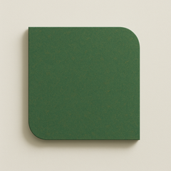 Two Corner Rounded Square HDF Art Base for Resin Art - Ideal For Resin Art And Name Plates DIY Project