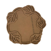 Leaf pattern Wall Clock & Art for Resin art