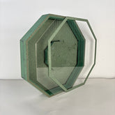 Cavity Clock (Octagon Shape) HDF Base with Acrylic Lead for Resin Art