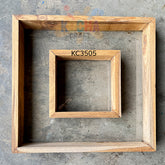 2 in 1 "Square Shape" Flower PreservationVarmala Box (KC3505) – Elegant Wooden Memory Keepsake