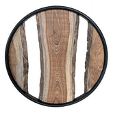 Natural Wooden Art Base with MDF Ring - Multipurpose