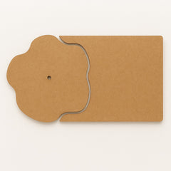 Fancy 2 Part MDF Art Base For Resin Clock - Ideal For Resin Art and DIY Project