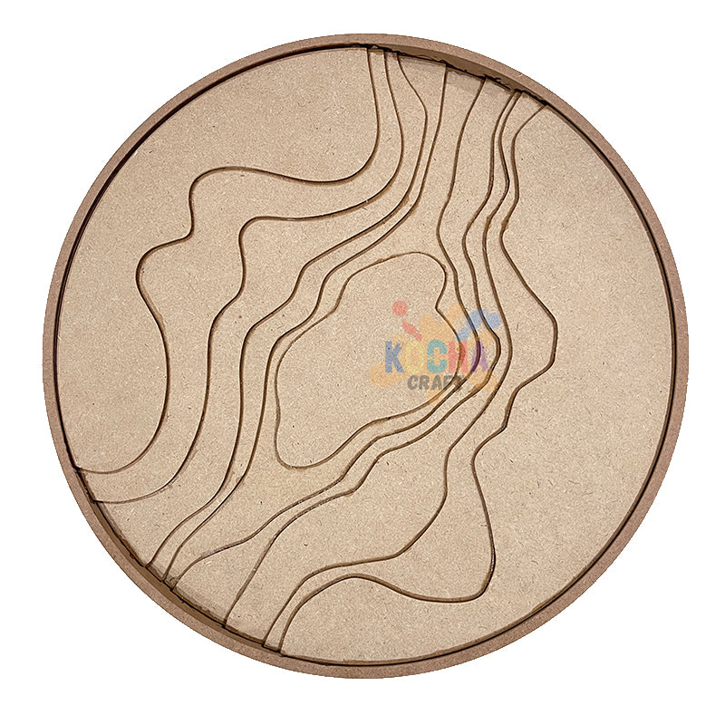 AGATE Multilayer Round Wall Art - KCAM3
