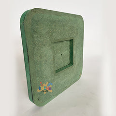 Cavity Clock (Rounded Square Shape) HDF Base with Acrylic Lead for Resin Art
