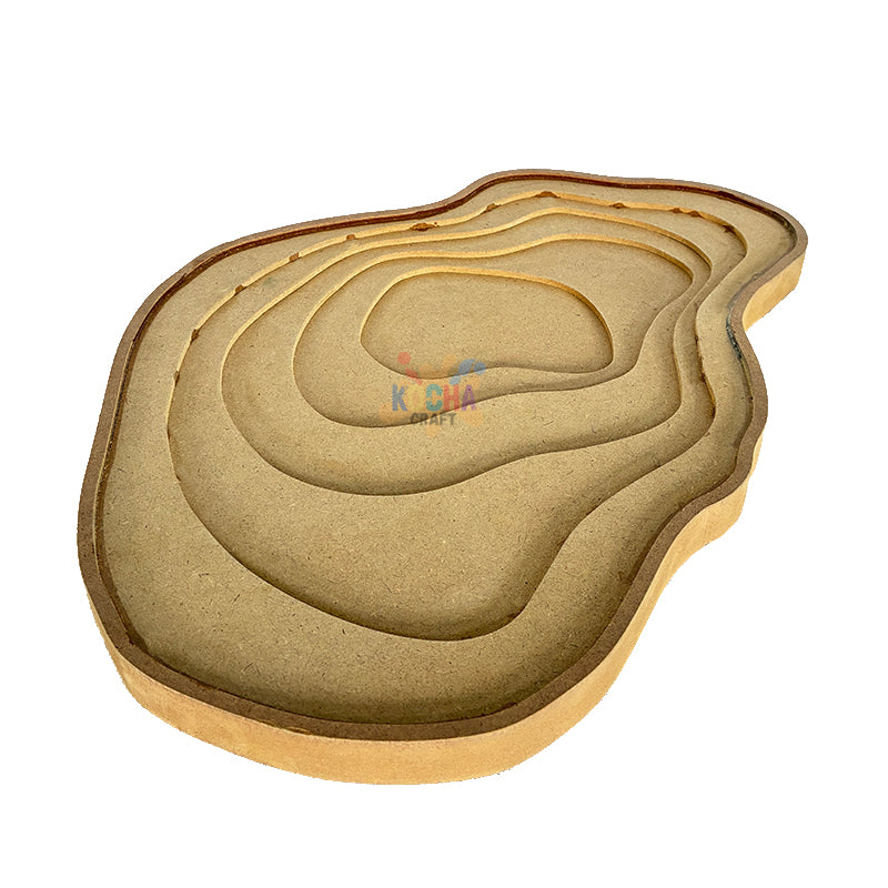 Agate Multilayer Geode MDF Wall Art TYPE C