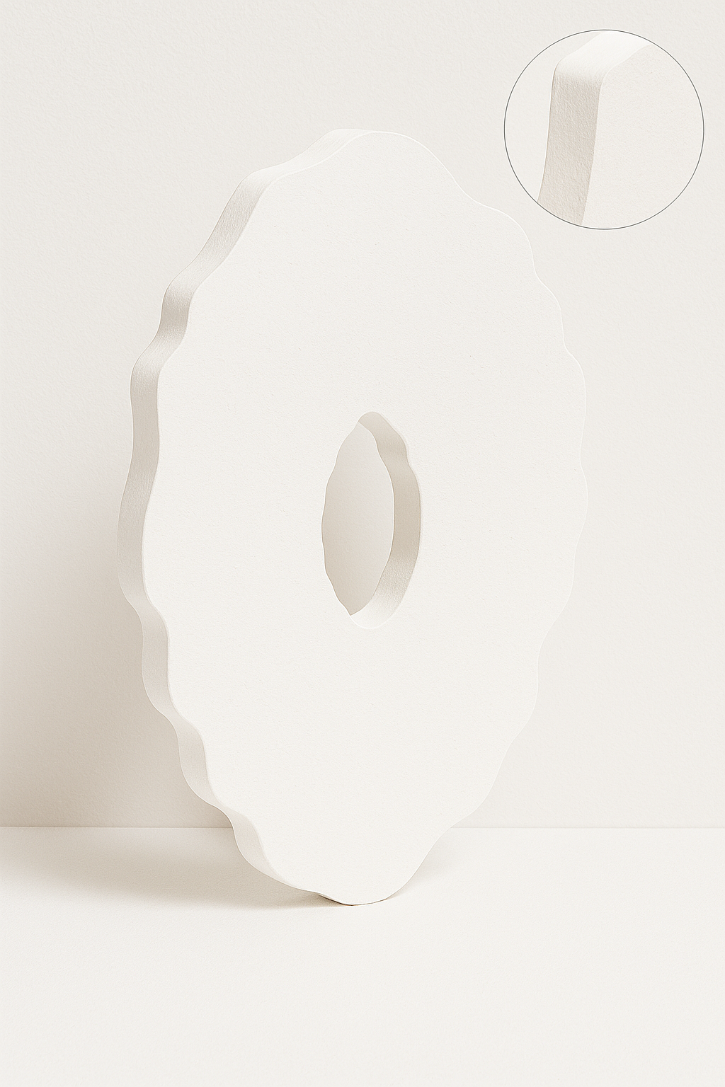 Geode MDF Plain Art Base - Ideal For Resin Art and DIY Projects