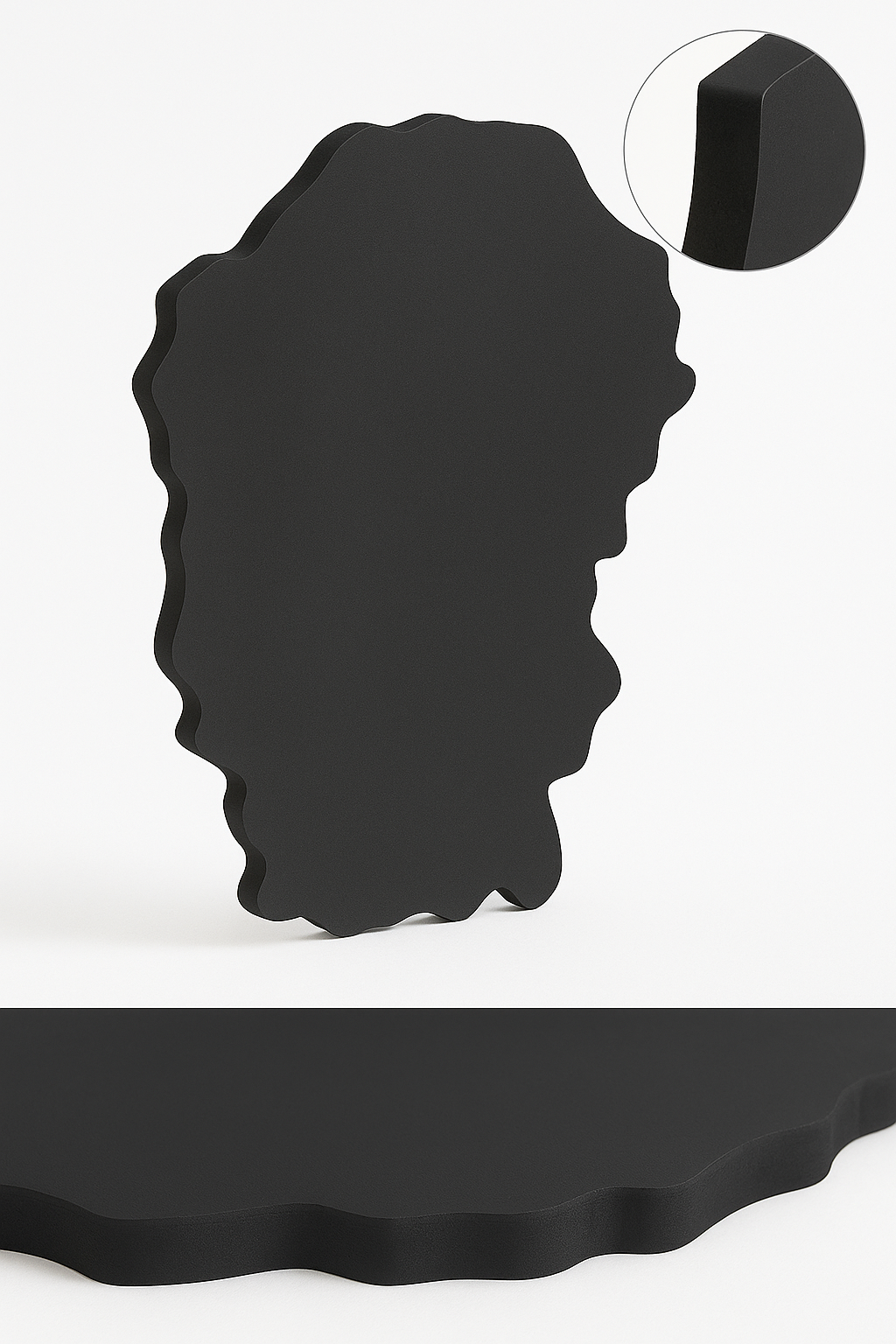 Irregular Geode MDF Plain Art Base - Ideal For Resin Art and DIY Projects