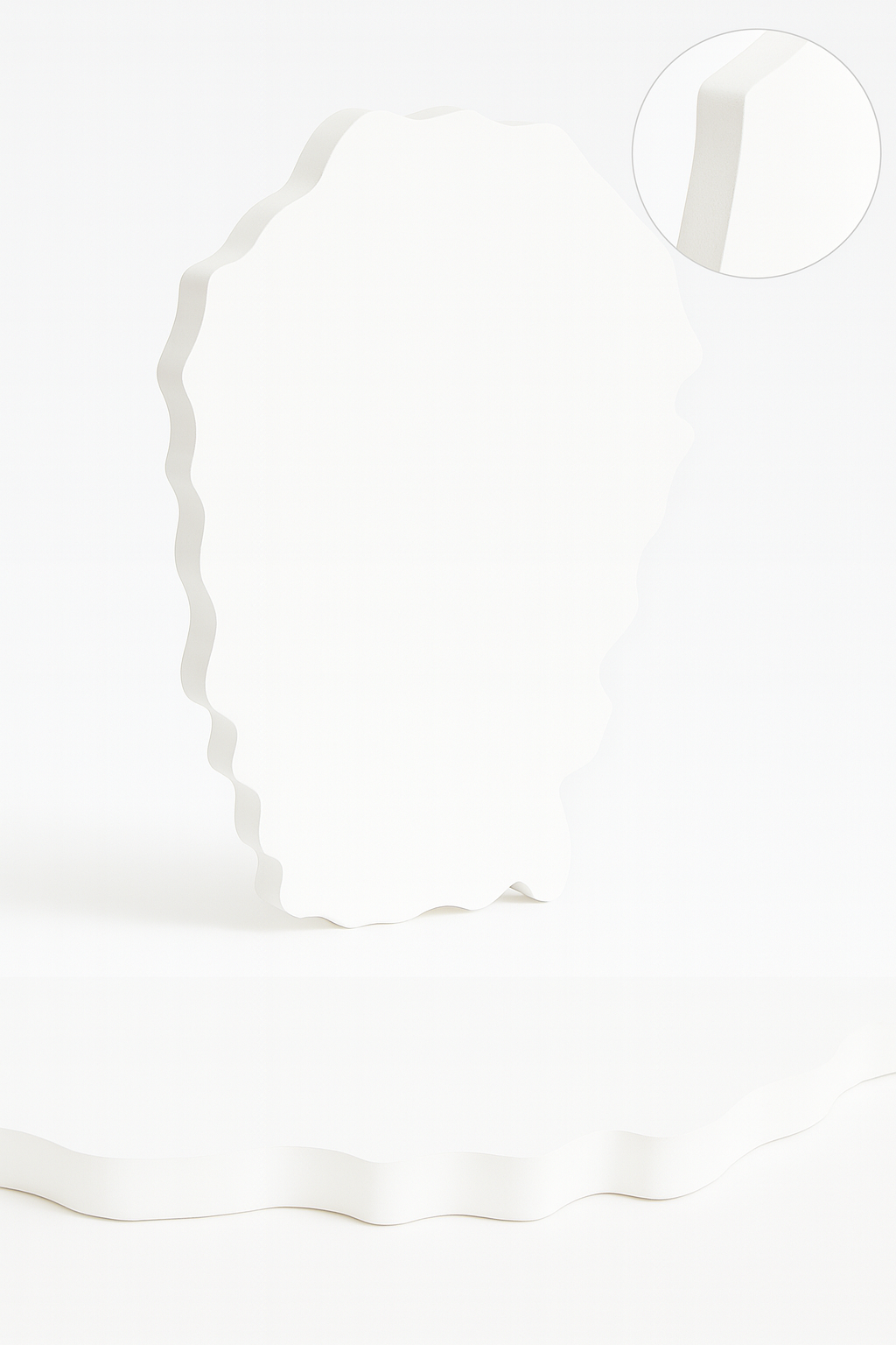 Irregular Geode MDF Plain Art Base - Ideal For Resin Art and DIY Projects