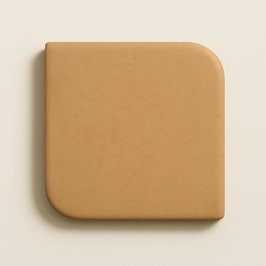 Two Corner Rounded Square Art Base for Resin Art - Ideal For Resin Art And Name Plates DIY Project