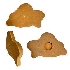 Table Clock MDF Base