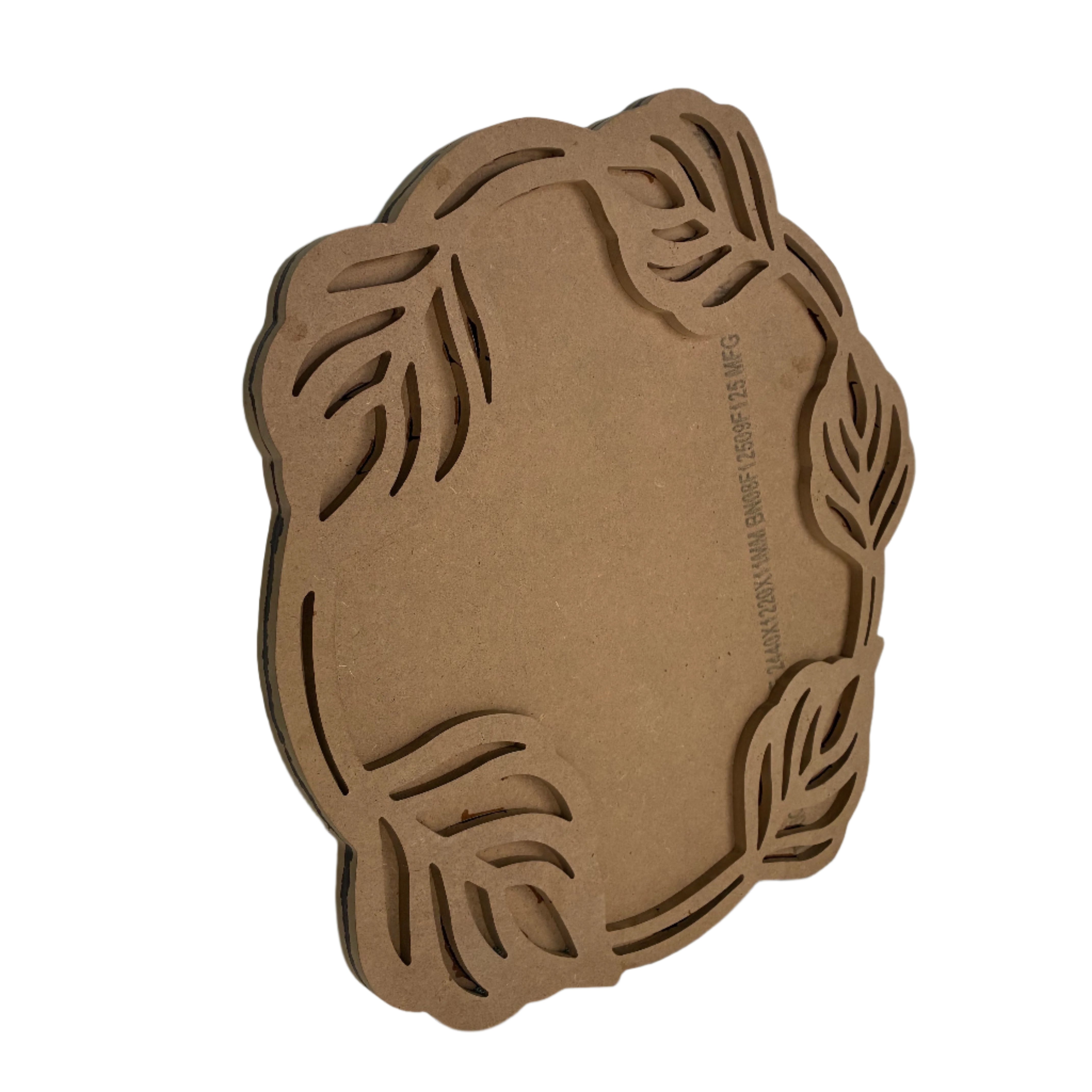 Leaf pattern Wall Clock & Art for Resin art