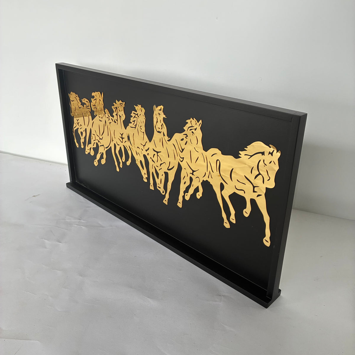 7 horse Wall Frame