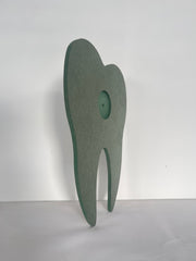 Teeth Shape HDF Clock Base