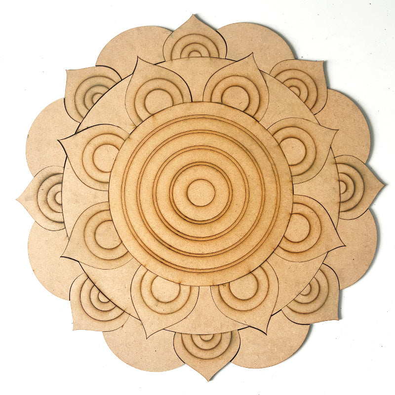 Rangoli Design Foling parts
