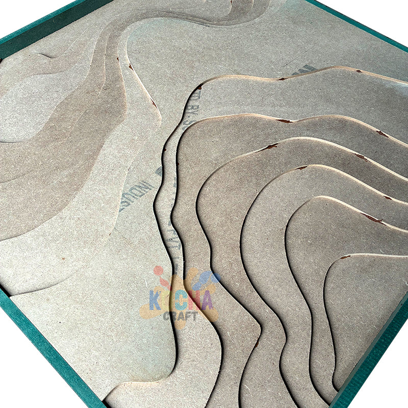 Multilayer Square Table for Resin art & Decoration