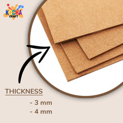 Nameplate MDF Base (KC202) - Perfect For Crafting And Painting