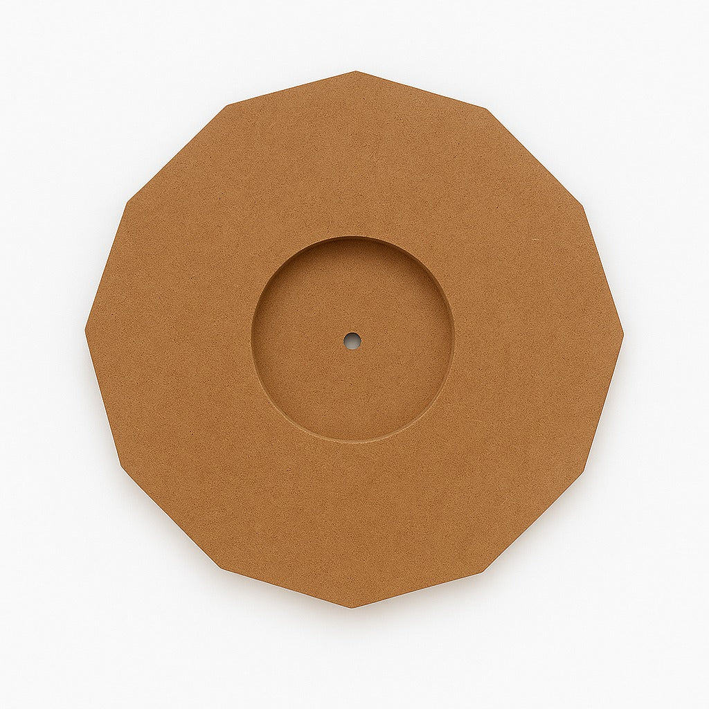 12Side (Dodecagon) MDF Plain Art Base For Clock - Ideal For Resin Art and  DIY Project