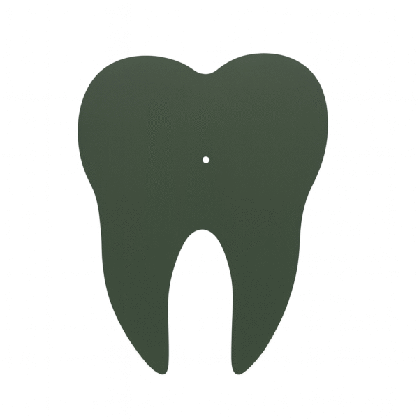 Teeth Shape HDF Clock Base(Size - 10/12/15/18/21/24 inch) - Ideal For Resin Art And DIY Projects - Without Primer & With White/Black Primer