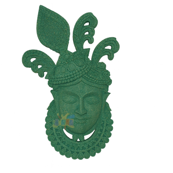 Shreenathji 3D Face For Artist(Size - 11*15 Inch) - Ideal For Resin Art And DIY Projects - Without Primer & With White/Black Primer