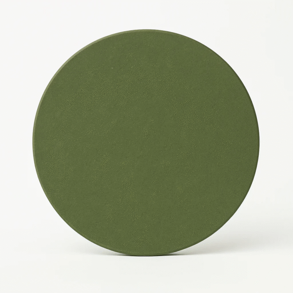 Sharp Edge Round HDF Plain Art Base(Size -12/14/15/16 Inch) - Ideal For Resin Art And DIY Projects - Without Primer & With White/Black Primer