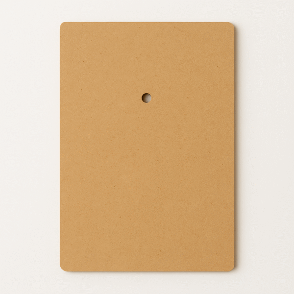 Sharp Edge Rectangle MDF Clock Base (Medium Size- 9/12,10/15,10/16,12/16,12/18 inch) - Ideal For Resin Art And DIY Projects - Without Primer & With White/Black Primer