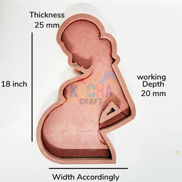 Motherhood Theme Resin Art Base