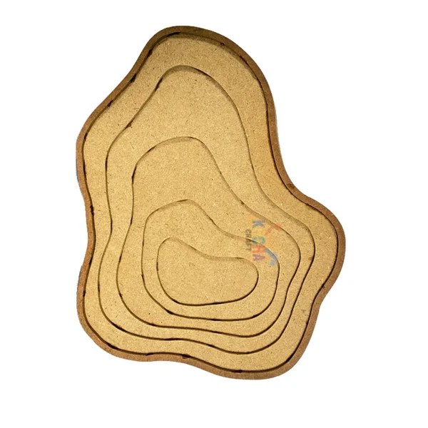 Multilayer Wall Art - TYPE A - DIY Resin Art Base for Wall Decor
