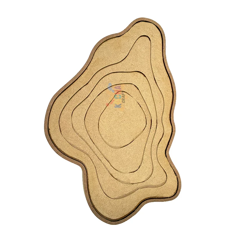Multilayer Wall Art - TYPE D - DIY Resin Art Base for Wall Decor - Image 1