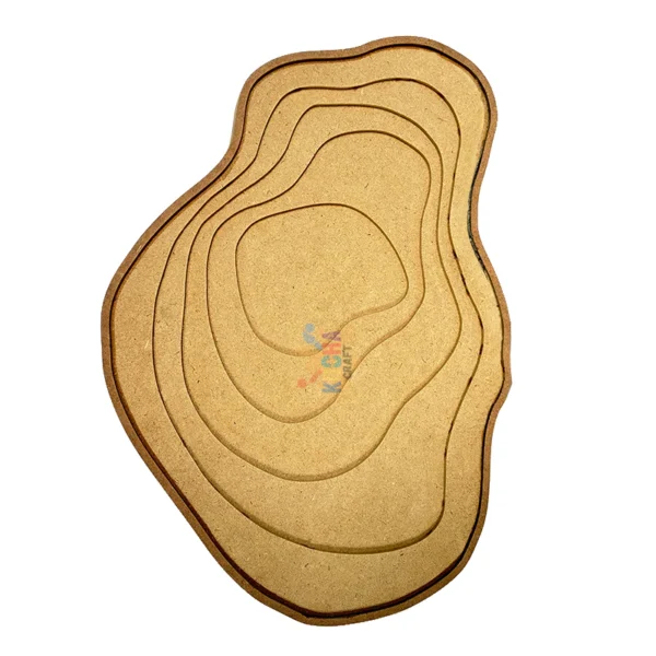 Multilayer Wall Art - TYPE C - DIY Resin Art Base for Wall Decor