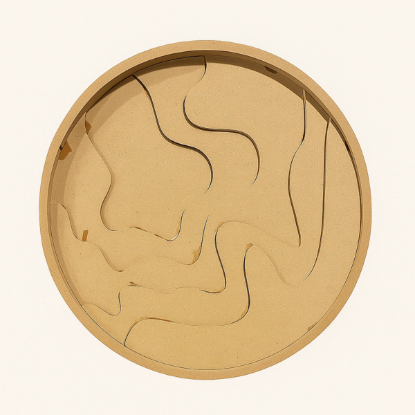 Multilayer Wall Art Frame - Round Art Masterpiece base for Resin Artist and Craft Hobby - DIY Gift
