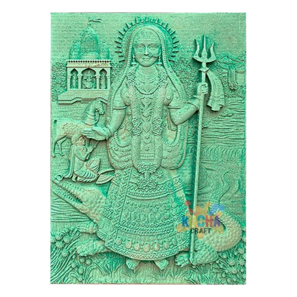 Khodiyar Maa 3D HDF Wall Art Piece