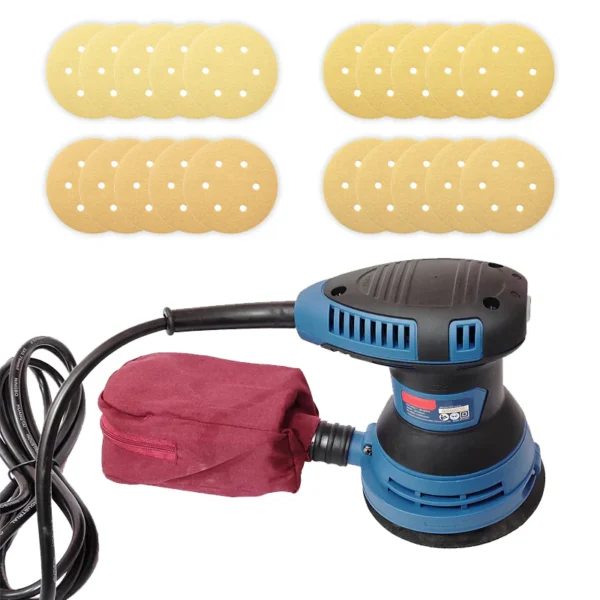 Orbit Sander Machine with 4 Type Velcro Paper