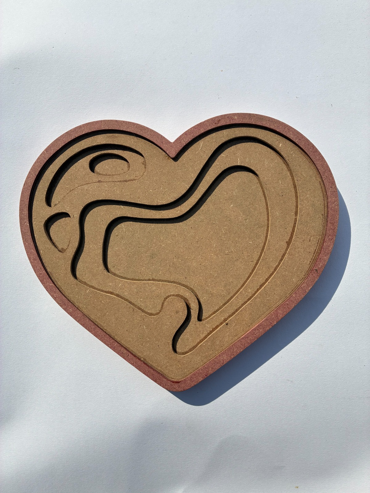 WhatsApp Image 2025-11-11 at 10.34.22 AM Heart Shape Multi Layer Wall Art Base - Ideal For Resin Art and Name Plates DIY Projects - Image 1