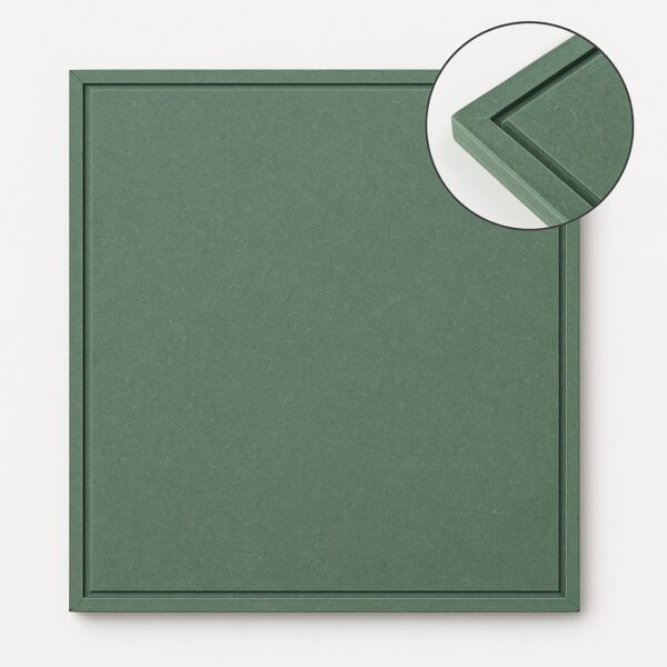 HDF Canvas Sqaure Board - Ideal For Resin Art And DIY Projects – Without Primer & With White/Black Primer