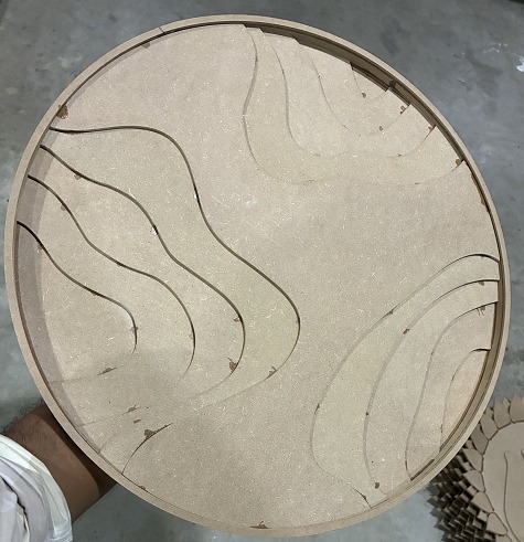 AGATE Multilayer Round Wall Art – KCAM6