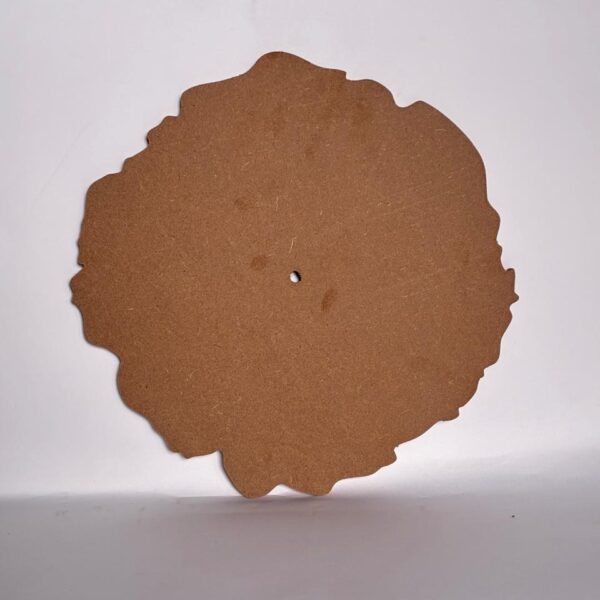 Round Geode Watch MDF Art Base - Ideal For Resin Art And DIY Projects