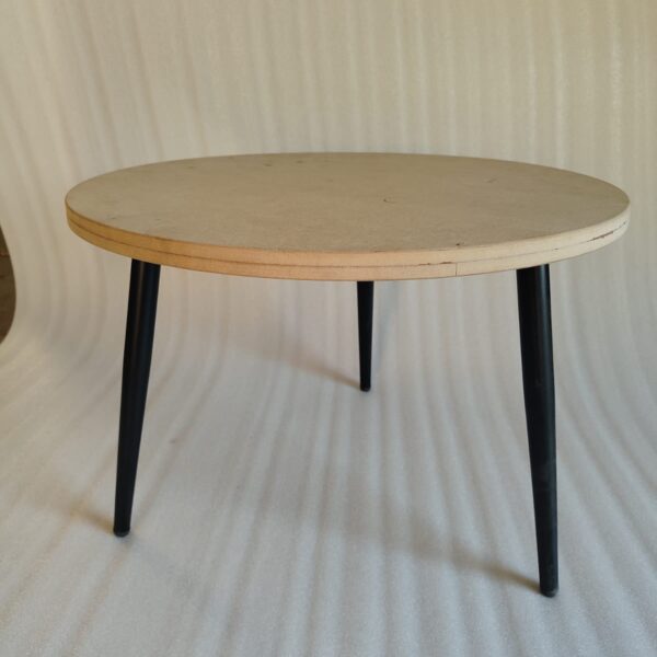 Round Coffee Table With 3 Legs for Resin art & Decoration – DIY Projects, Hobbie