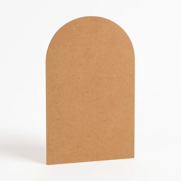 Arch MDF Plain Art Base - Ideal For Resin Art and Name Plates DIY Projects