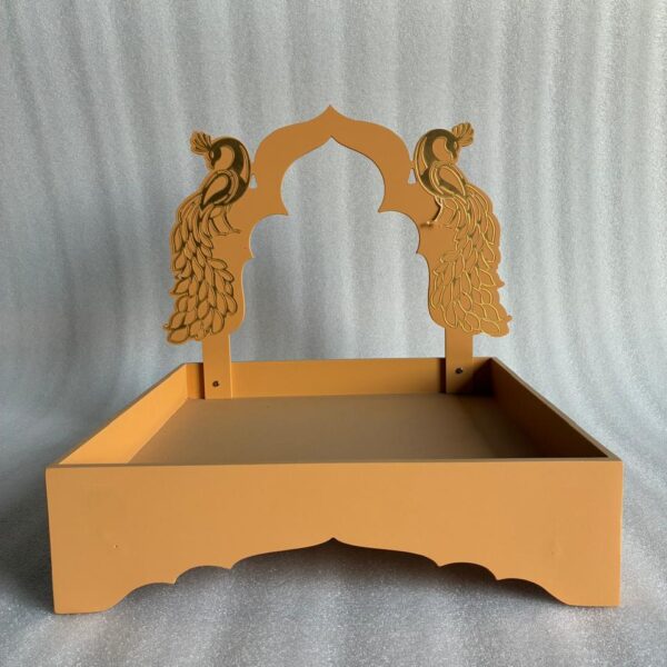 MorKala Peacock Tray (4 pcs Set) for Any Function