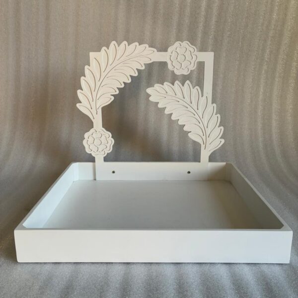 Backside leaves and flower Tray (4 pcs Set) for Any Function