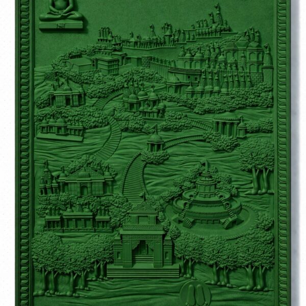 Palitana Shetrujya Pat 3D Wall Art Frame - Ideal For Art Decor Projects And Interiors Artists – Without Primer & With White/Black Primer