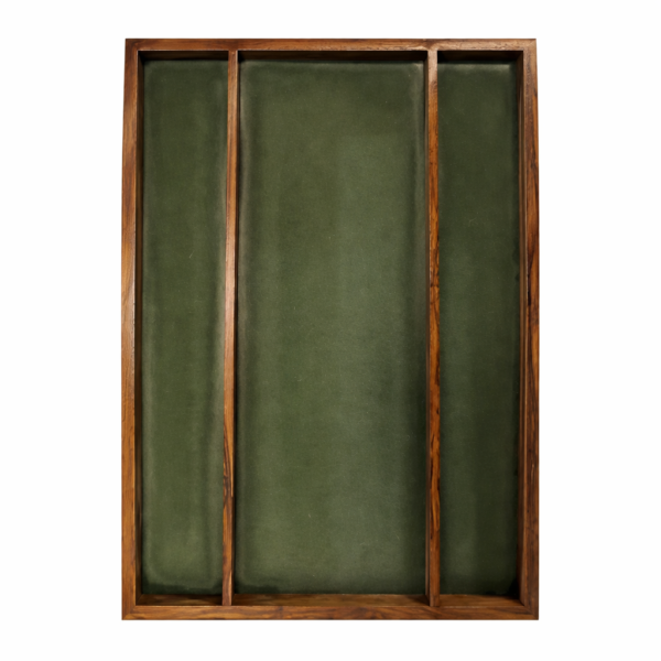 3 Part Teakwood Flower Preservation Frame (Horizontal)With HDF Base at Backside
