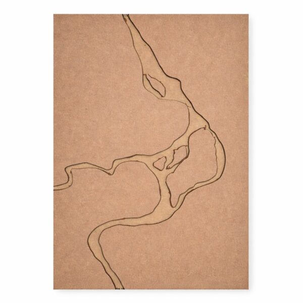 Kocha's "River Of Feelings" Art Base for DIY Craft, Ideal For Artists – Without Primer & With White/Black Primer